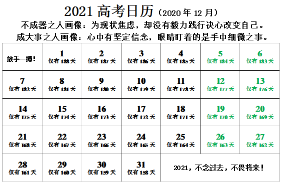 今天距离2021年高考还有多少天