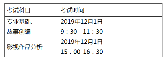 2020年广东省普通高考广播电视编导术科统一考试时间安排公布