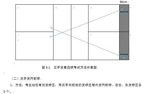 广西2020年普通高校招生体育专业体育专项考试项目与考评标准7